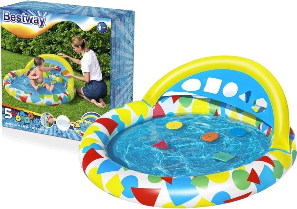 Bestway aufblasbarer Pool mit Formeinlage, 1,20 m x 1,17 m Obrázok produktu 