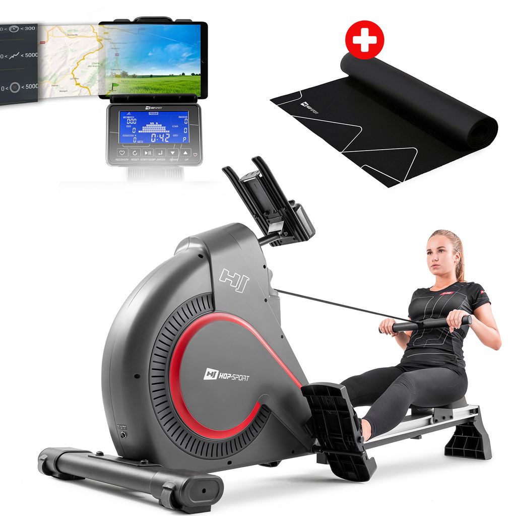 Rudermaschine Rudergerät Ruderzugmaschine Heimtrainer Fitness faltbar bis 150kg 
