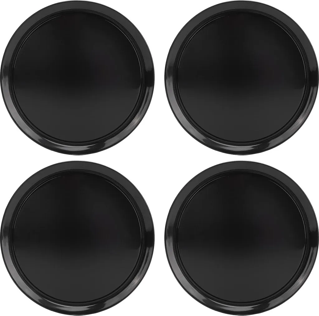 4x Coprimozzi 74mm con Anello Metallo - Ricambio Cerchi Auto Premium