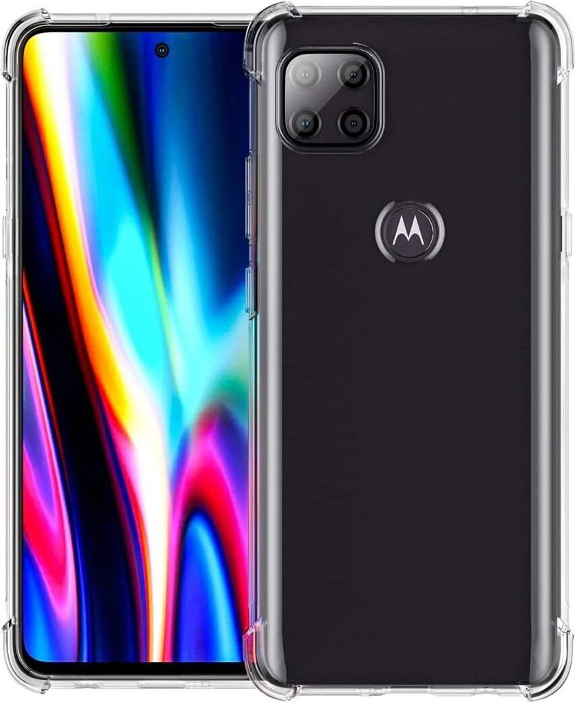Moto G 5G Hülle, LaimTop Crystal Transparent Weich TPU Bumper Stoßfest Fallschutz Schutzhülle für Motorola Moto G 5G