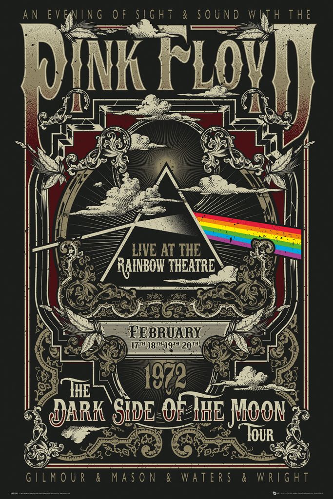 Close Up Poster Unisex Rainbow Theatre multicolor Standard Produktbild 