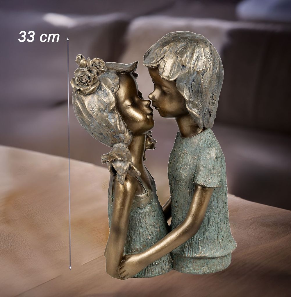 Formano Dekofigur Büste Paar - Elegante Skulptur 33cm - Produktbild 