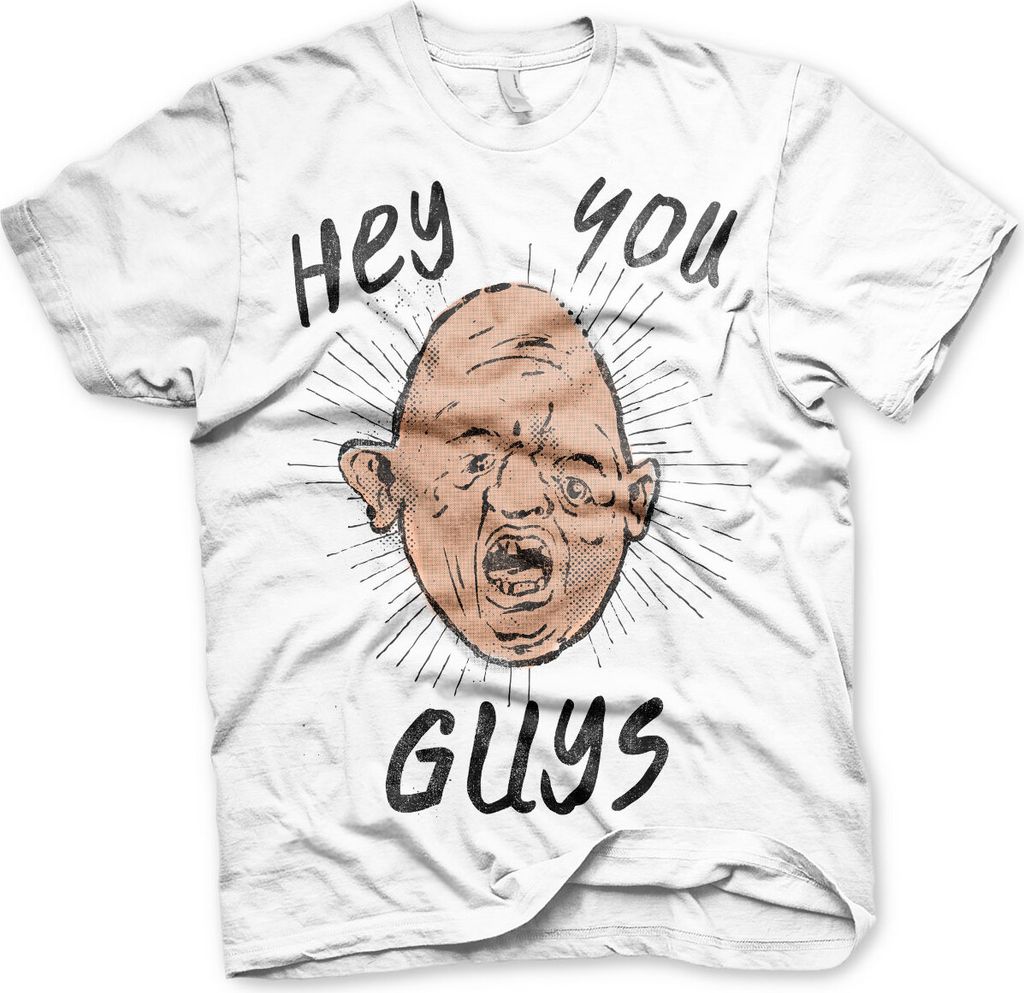 Goonies - Hey You Guys T-Shirt - Small - White