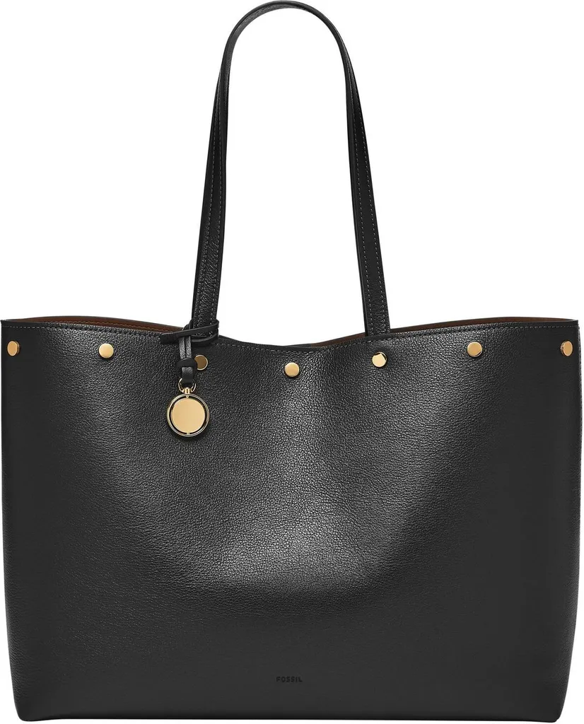 Sac à Épaule Jessie Tote Noir Idéal pour le Travail et le Shopping Urbain