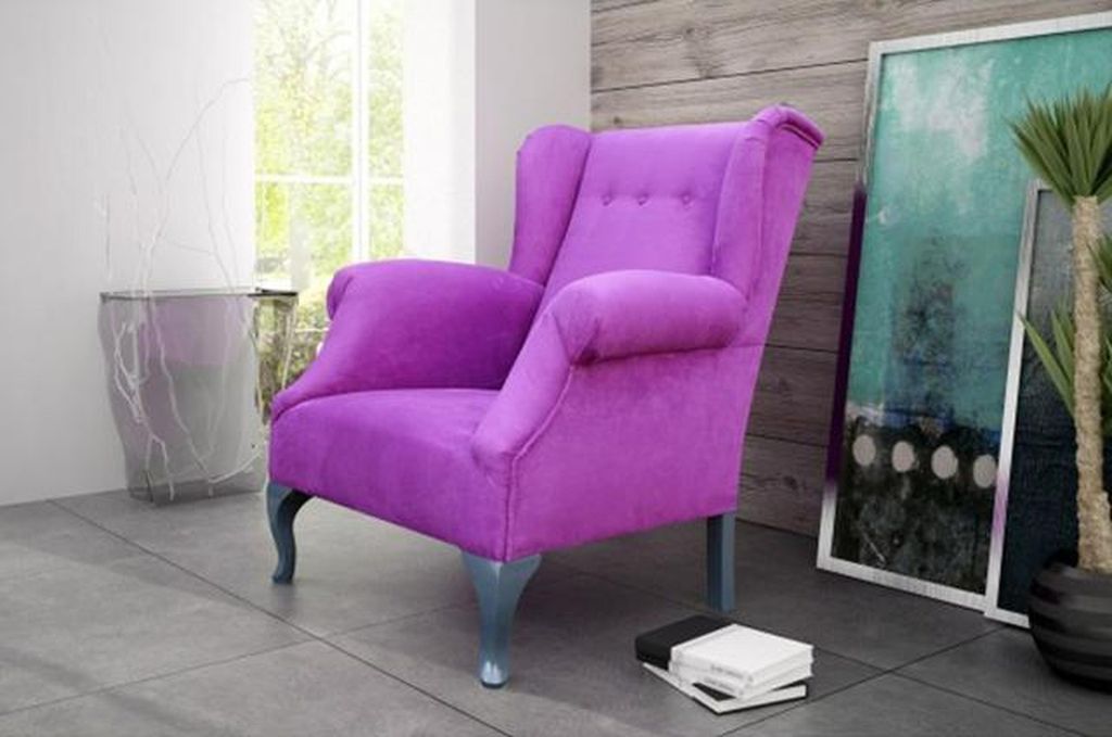 Chesterfield Sessel Couch Sofa Fernsehsessel Lounge Polster Ohrensessel Louvre