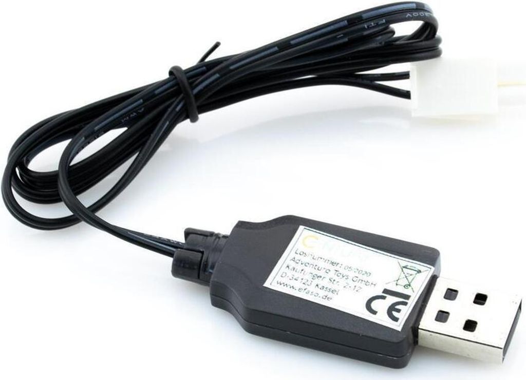 USB-Ladekabel | 9,6V | 250mAh | Mini Tamiya Stecker | Tiger Produktbild 