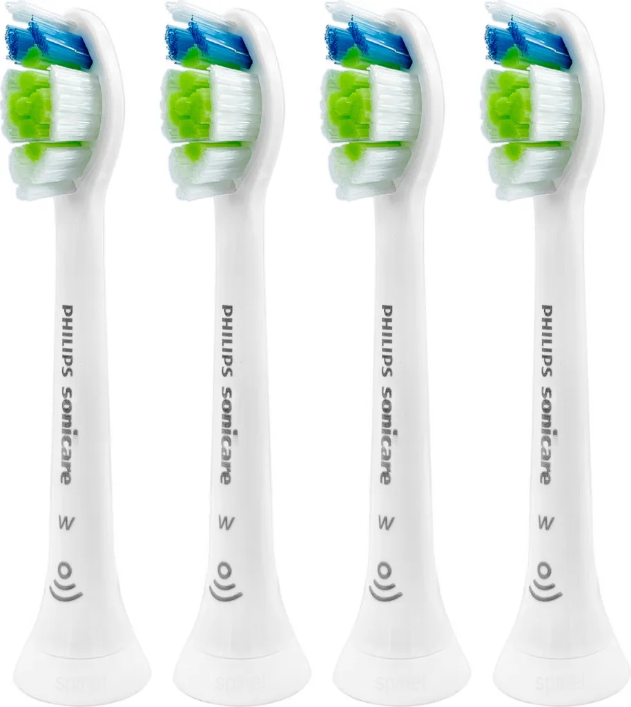 Offerta 4 Testine Philips Sonicare HX6068 DiamondClean Bianco