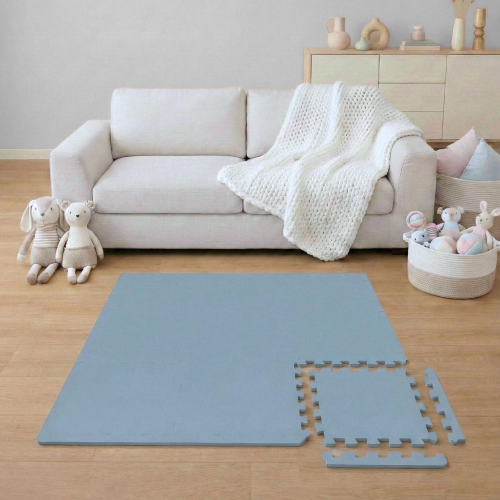 9 Teile Spielmatte Baby Puzzlematte 30x30 Krabbelmatte Bodenmatte Kinderzimmer