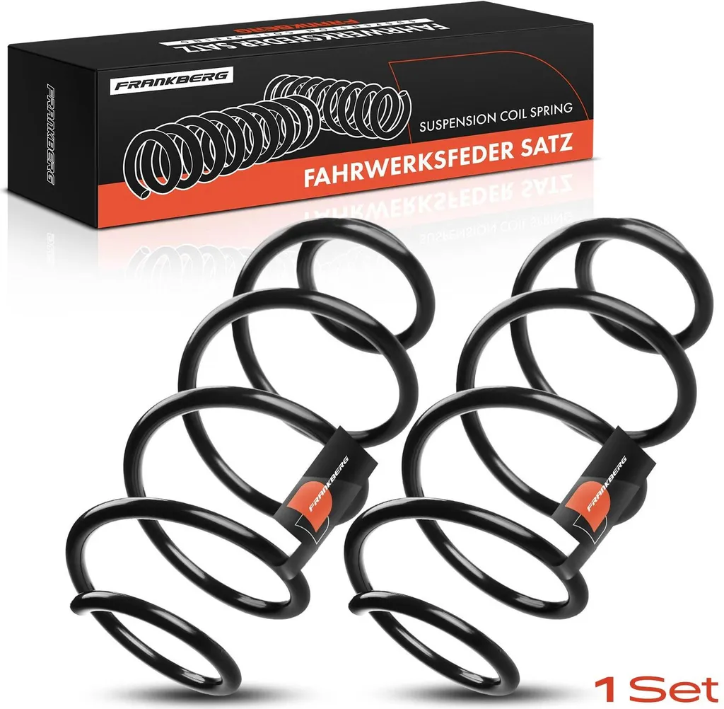 Jeu de Ressorts d'Amortisseur Avant pour VW Polo 6R et Skoda Fabia III