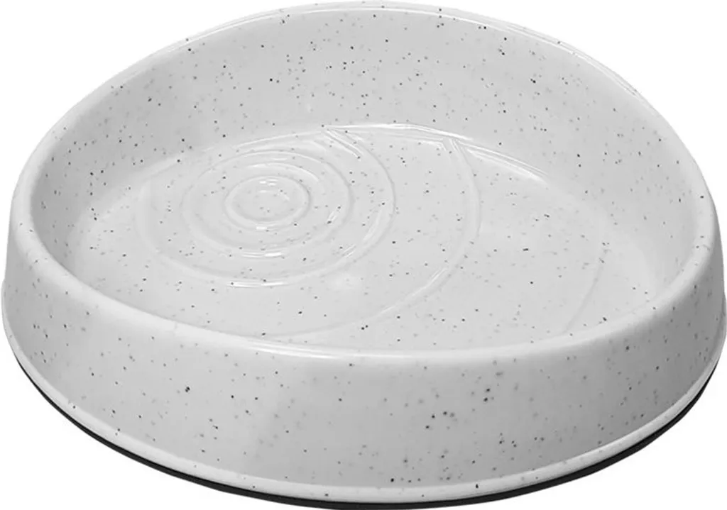 Bol en mélamine Nobby Water blanc pour chien et chat - Gamelle durable