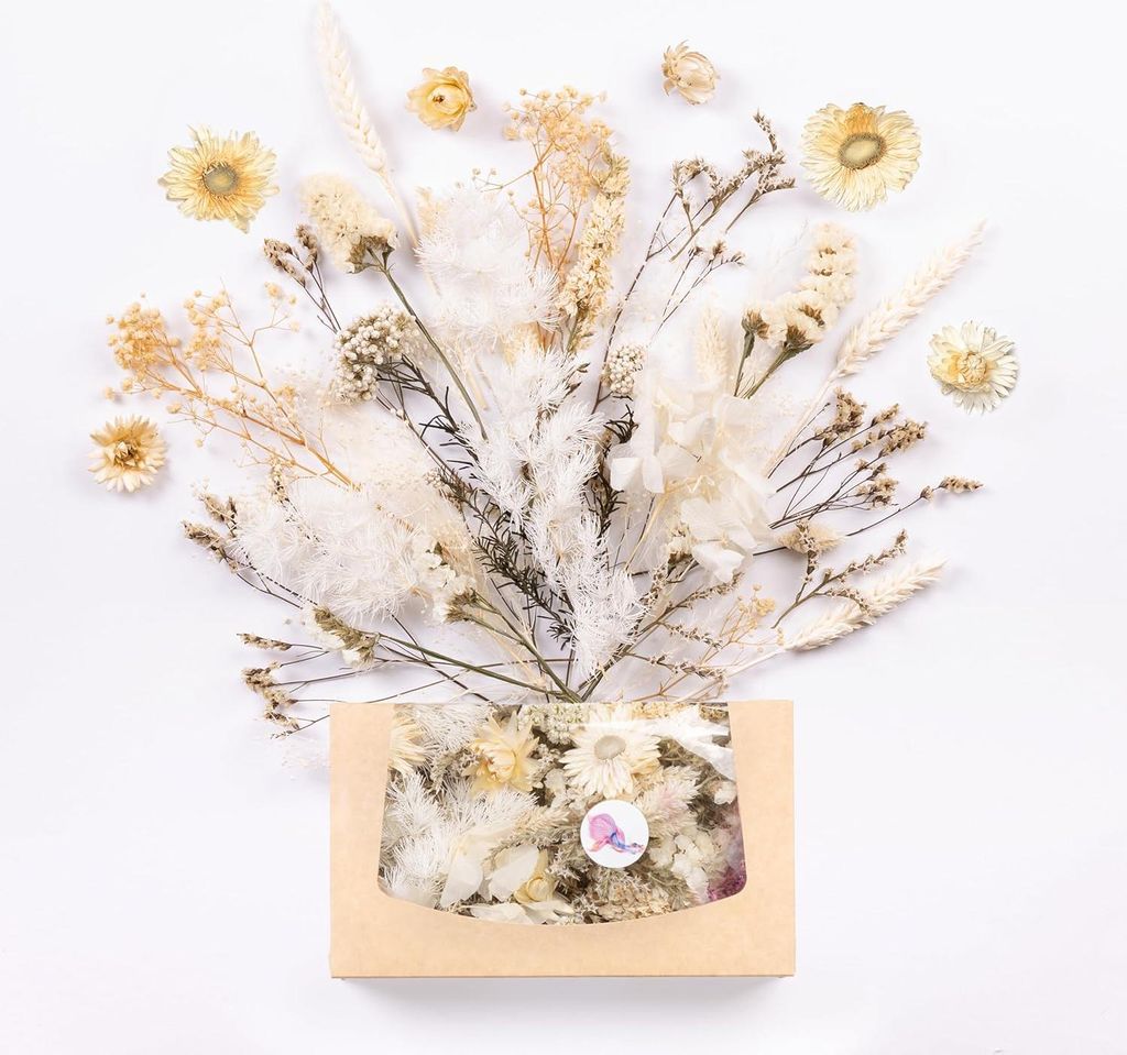 Natürliche getrocknete Blumen für den Muttertag und Ostern – Perfekt zum Basteln und Dekorieren