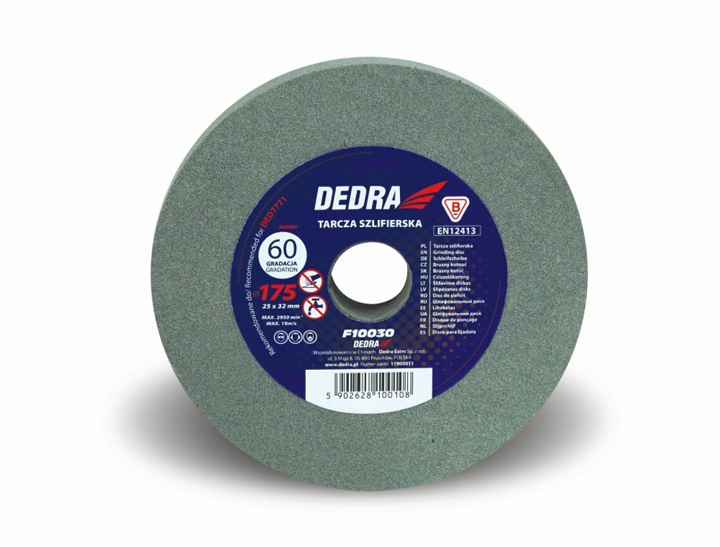 Schruppscheibe für Metall 175 x 32 x 25 mm Produktbild 