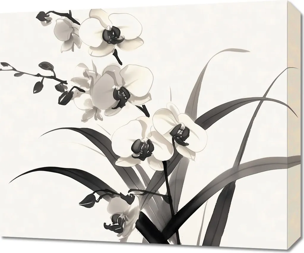 Image Orchidée 60x50 cm - Habiller un Mur Vide avec Élégance et Nature