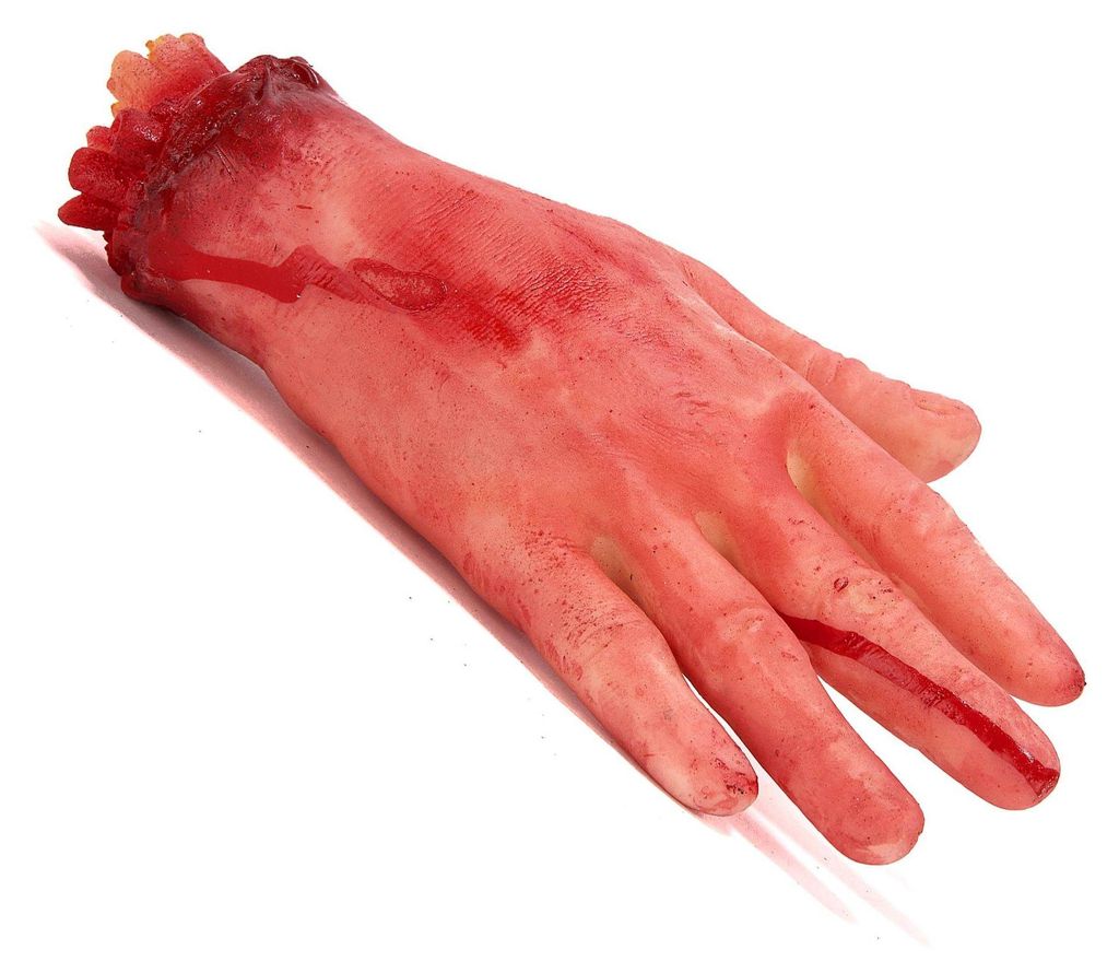 Mano mozzata decorazione di Halloween a grandezza naturale Immagine del prodotto 