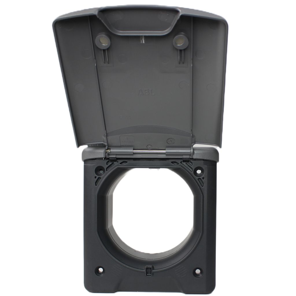 Universal Außendose 13 - Weiße Kabeldose Mit Klappdeckel Und Magnet