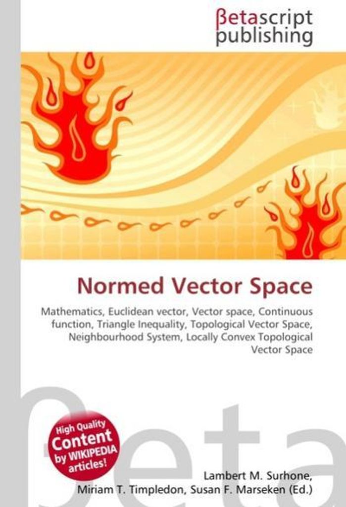 Normed Vector Space Produktbild 
