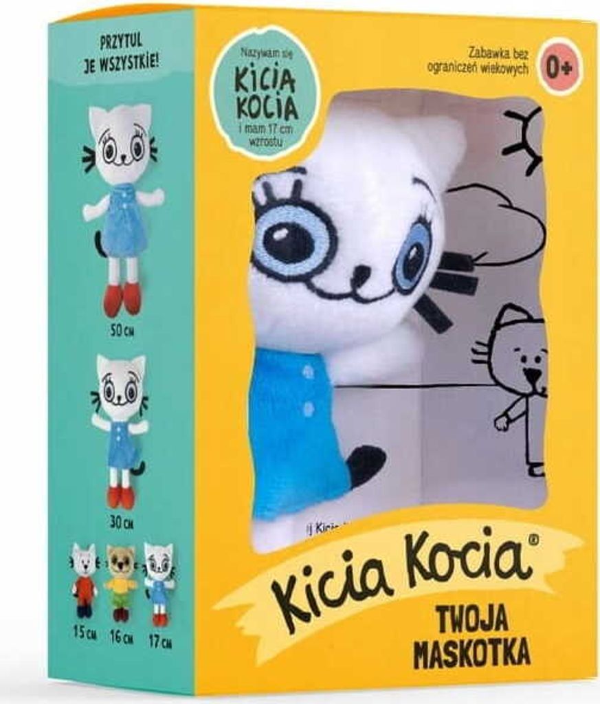 Kicia Kocia Peluche 17cm Image du produit 