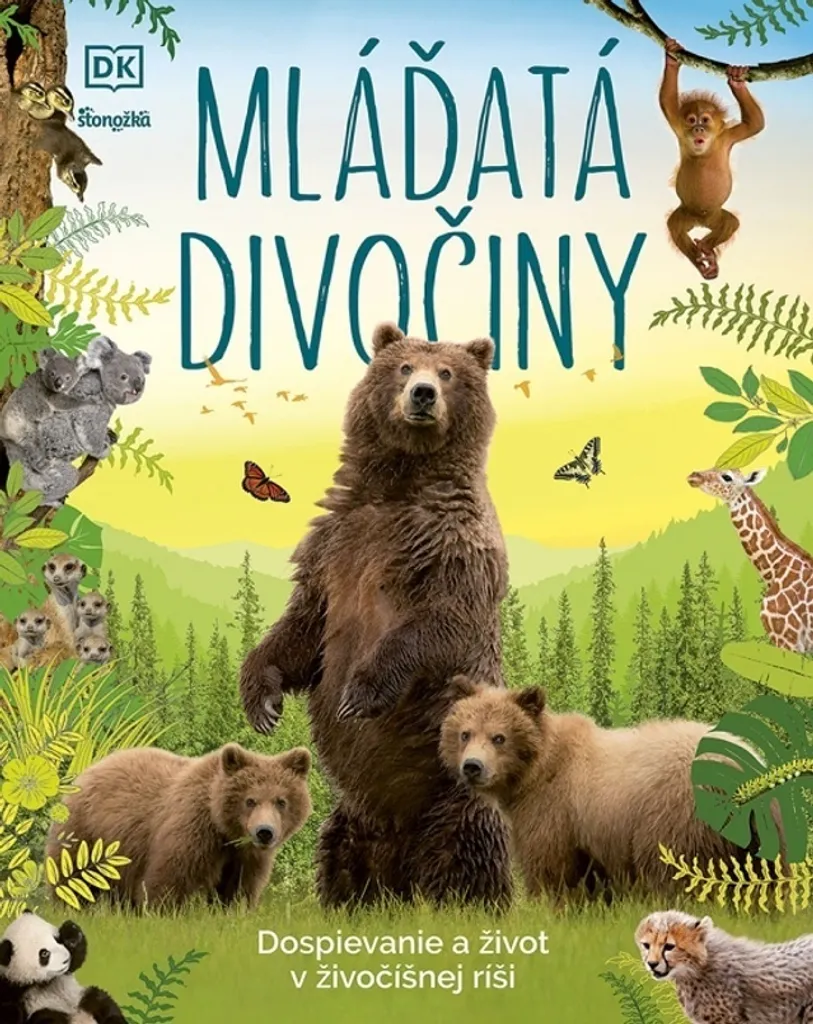 Album Illustré Mláďatá divočiny pour Apprendre la Vie des Animaux