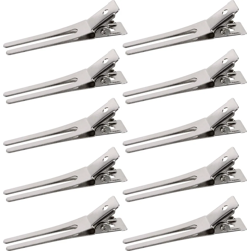 Fixez vos boucles sans glisser avec ces 50 barrettes à double pointe 4,5cm