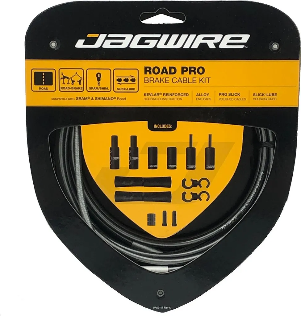 Câble de frein avec précision de freinage optimale Jagwire gris