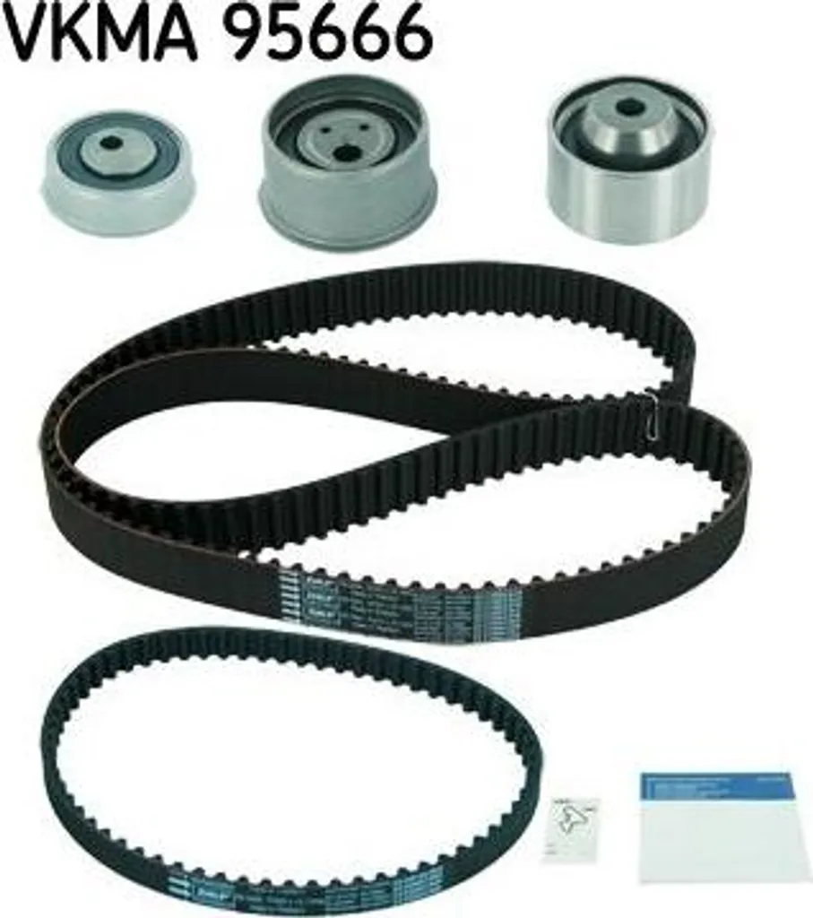 Kit de courroies dentées SKF VKMA 95666 pour Mitsubishi et Carens