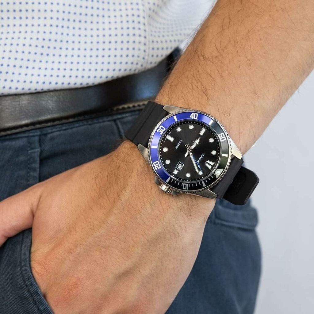 Herrenuhr Casio MDV-107-1A2VEF Schwarz Produktbild 16