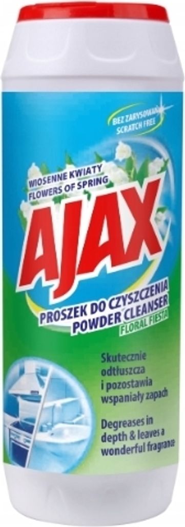 Ajax Reinigungspulver Grün 450g Effiziente Sauberkeit Produktbild 1
