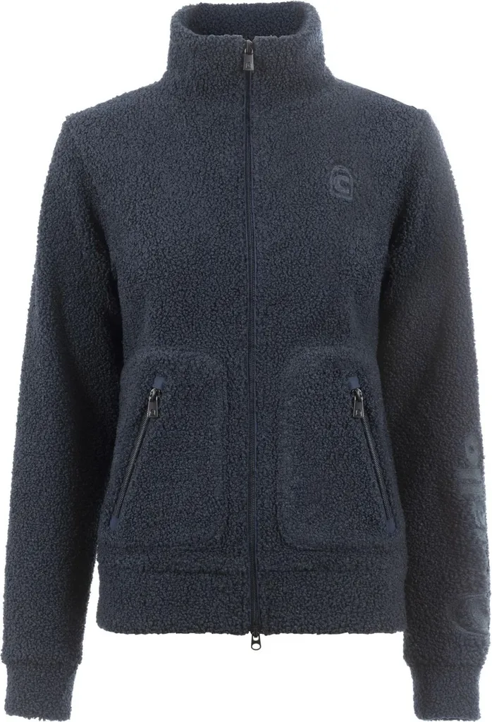 Blouson d'Équitation Cavallo ROSIE Teddyjacke Bleu pour Sport d'Hiver