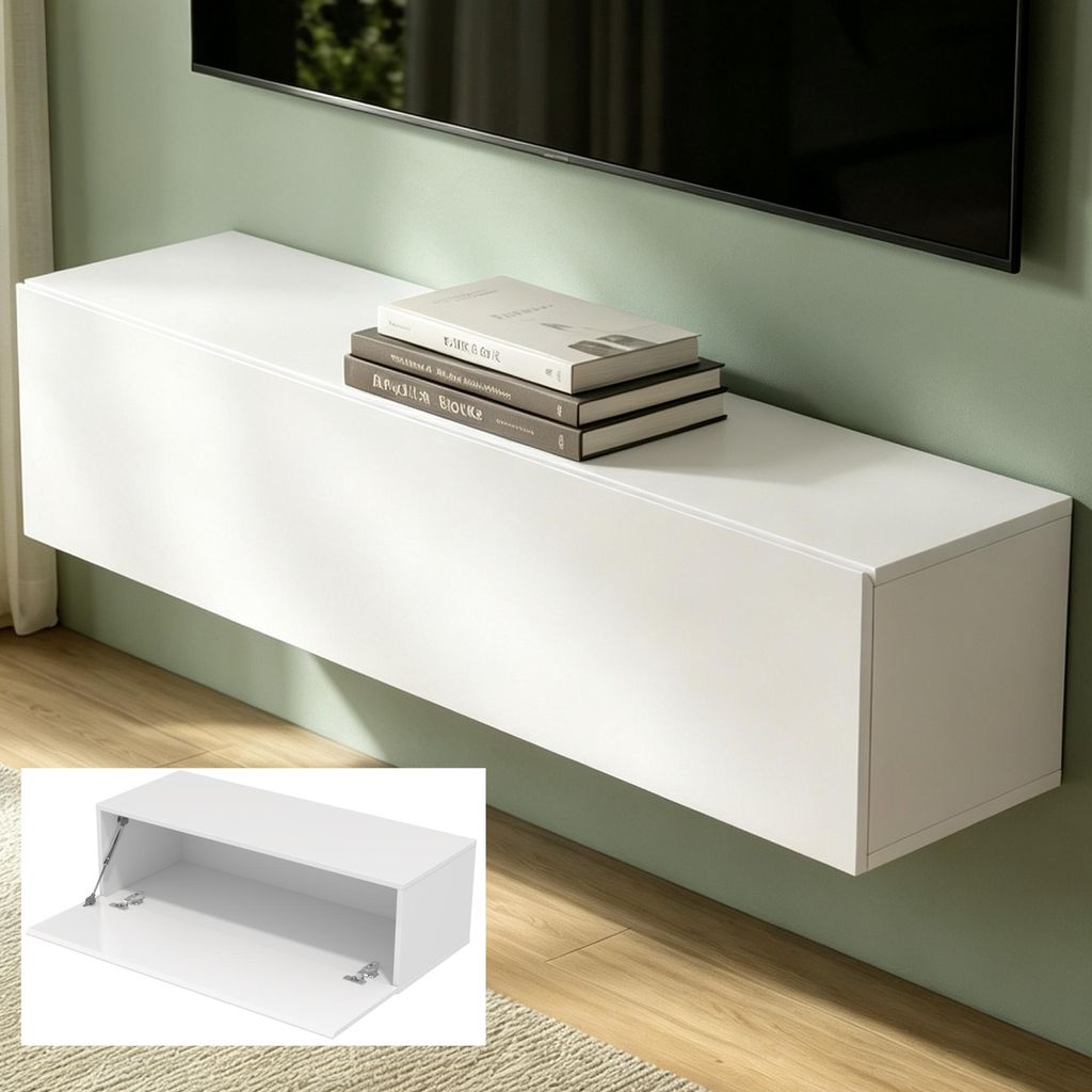 Mai & Mai Fernsehschrank Verdeckter Griff mit Soft-Close Produktbild 