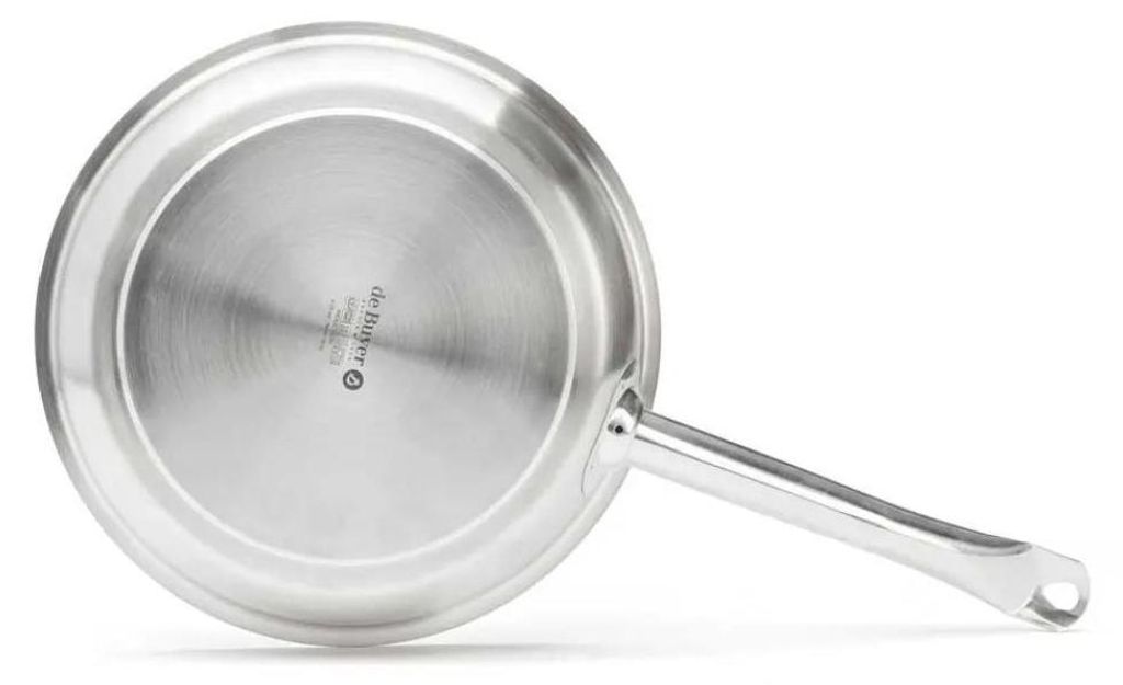 Padella in acciaio inox da 32 cm De buyer 3504.32 Immagine del prodotto 