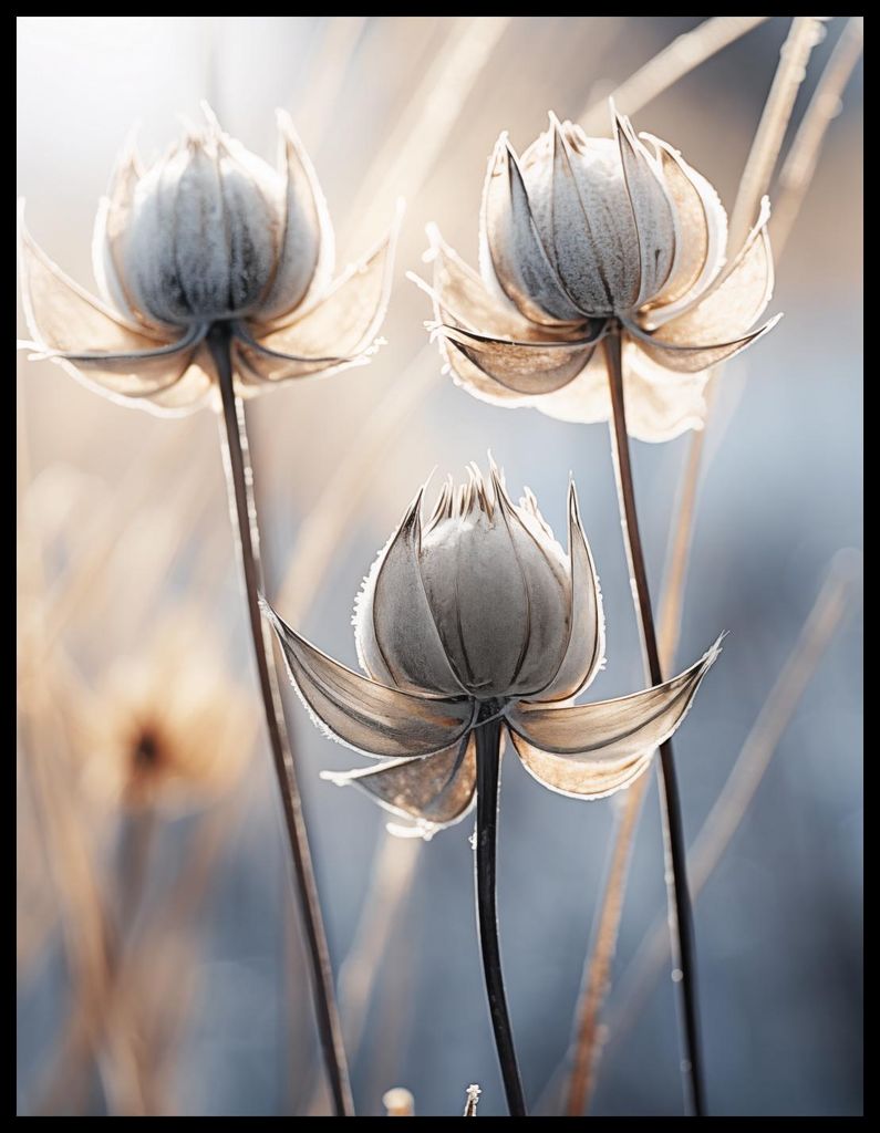 Plakat 50x65cm Poetischer Herbst