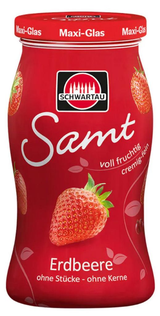 Schwartau Jahodová snídaňová ovocná pomazánka Maxi Jar 465g Obrázek produktu 