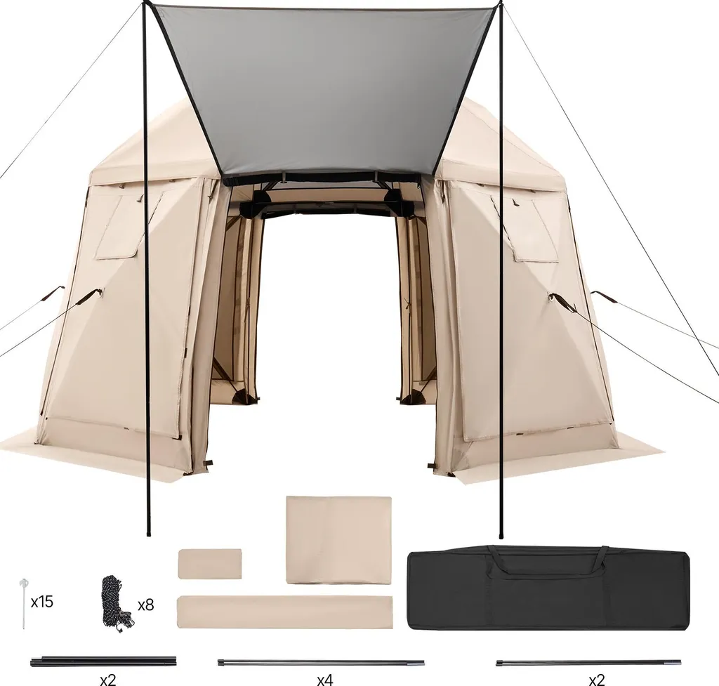 Tente Pop-up Montage Rapide - Fini la Chaleur sous votre Pavillon