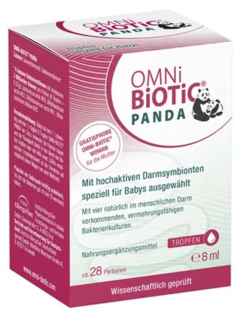 Omni Biotic Panda Tropfen, speziell für Babys entwickelt, 8 Produktbild 