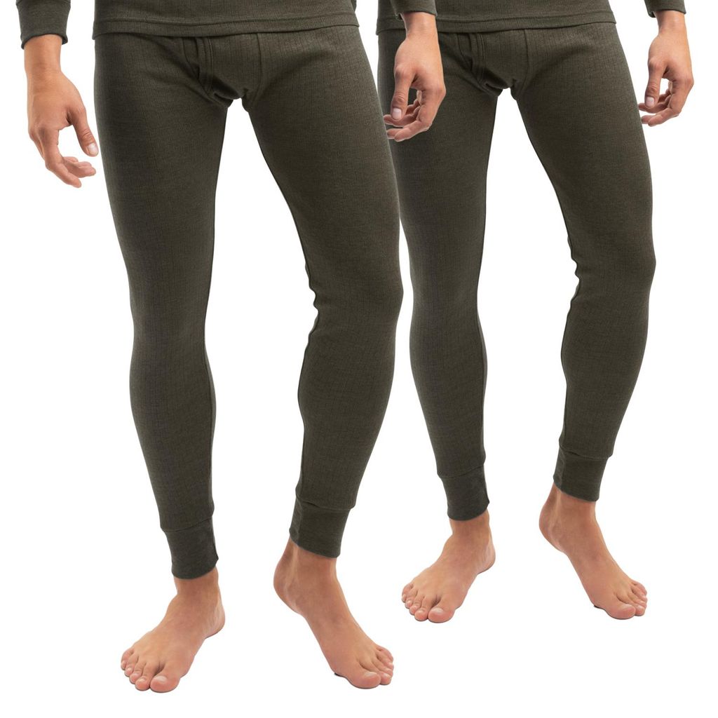 2er Pack Herren Ski-Thermo Unterhose - Olive L Produktbild 