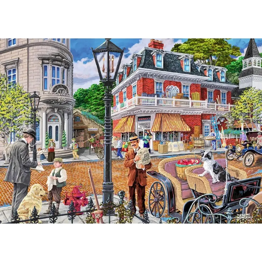 Puzzle bois Main Street WOODEN CITY 505 pièces pour loisir créatif