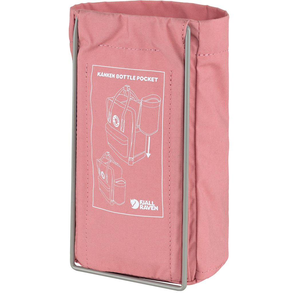 Fjällräven Kånken Bottle Pocket Flaschenhalter Rosa Rosa One Size