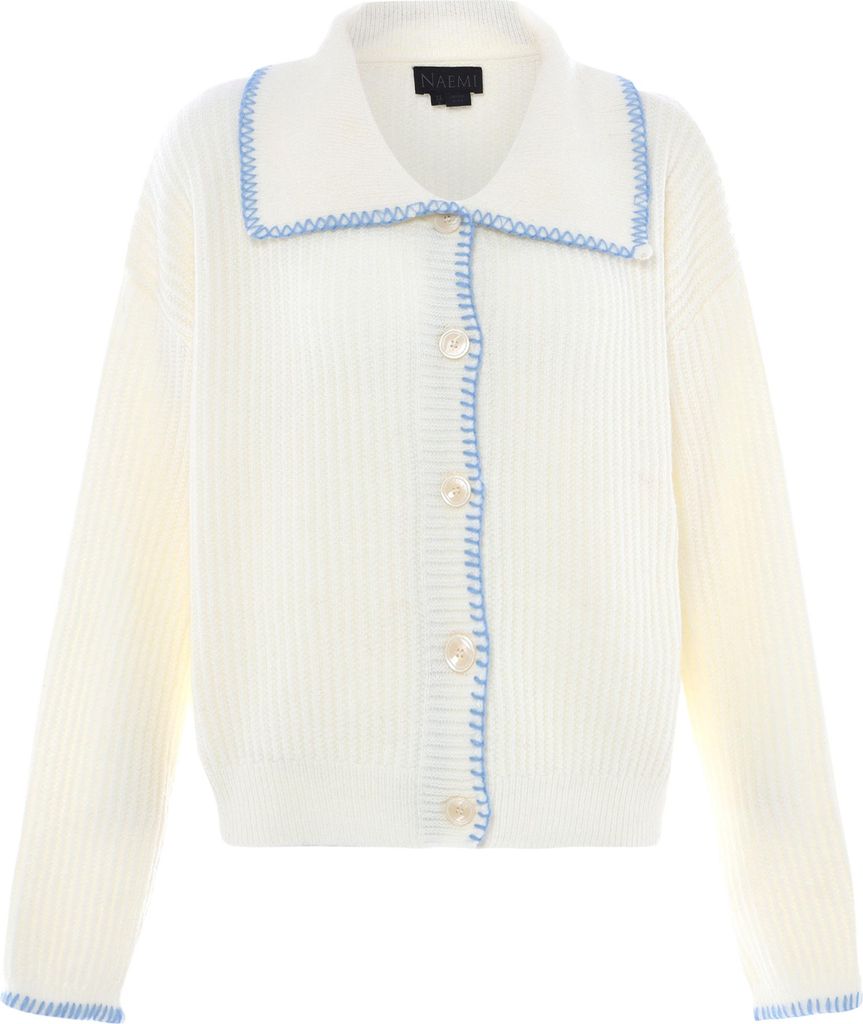 NAEMI damen pullover - wollweiss, XL/XXL