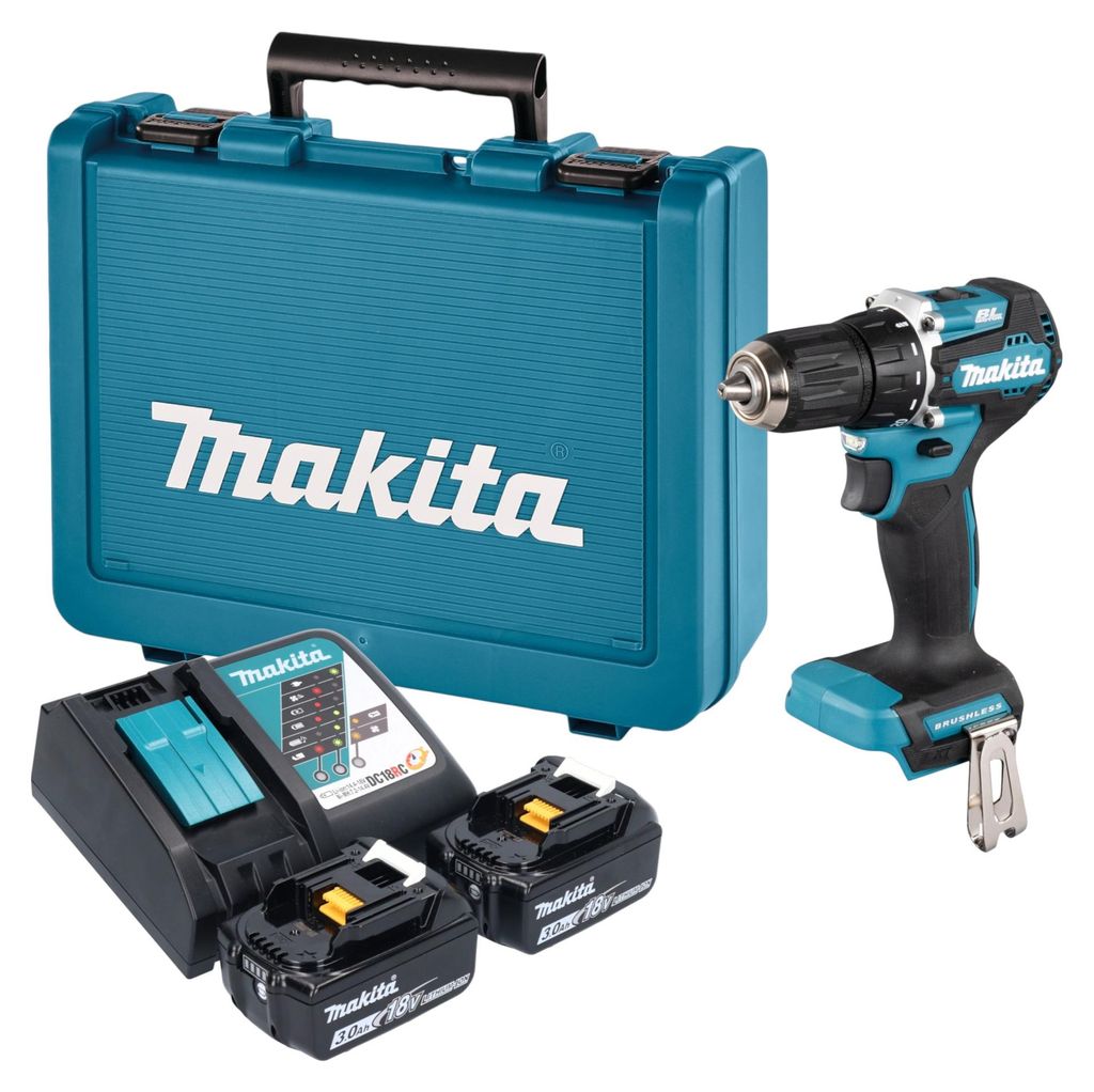 Akumulátorová vrtačka Makita DDF 487 RFE 18 V 40 Nm Obrázek produktu 