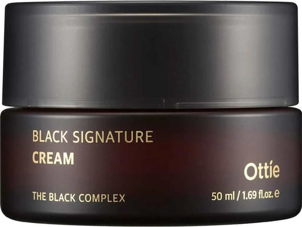 Hydratant au mucus d'escargot Black Signature 50ml pour peaux fatiguées