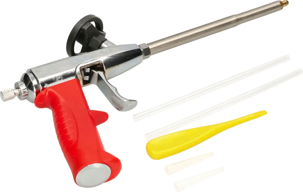 Pistolet à Mousse pour Isolation des Fenêtres en Inox et Téflon Durable