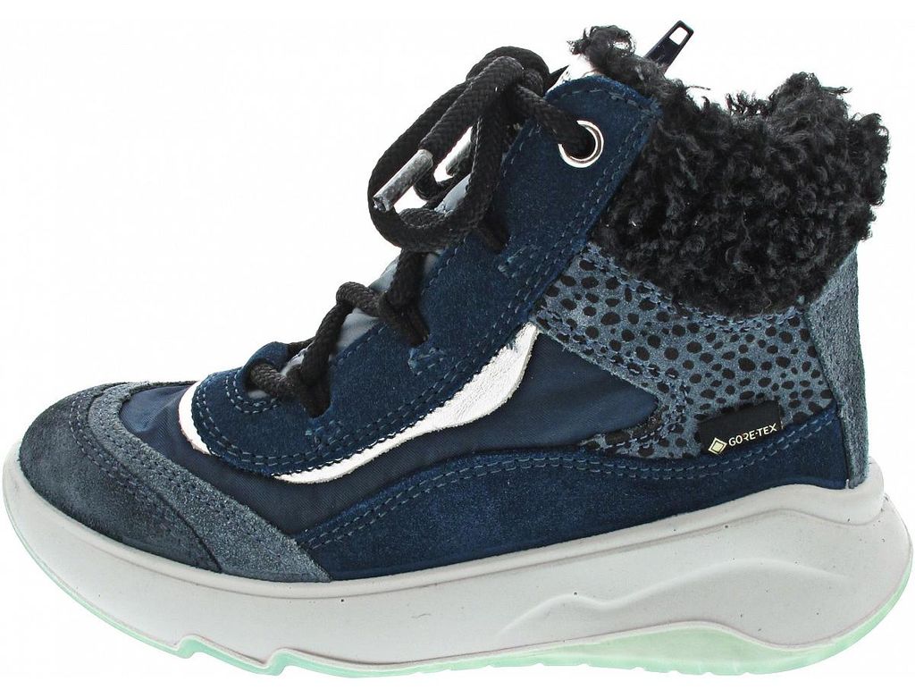 Superfit Melody Schnürstiefel Blau in Gr. 38 Produktbild 