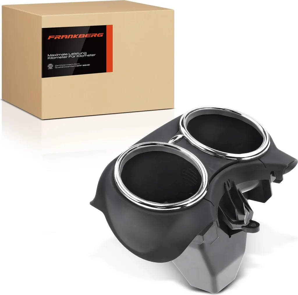 Porte-gobelet Frankberg pour Mercedes CLS C219 2004-2010 noir