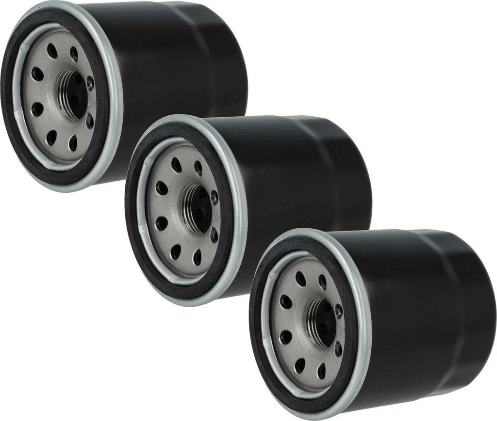 vhbw 3x Ölfilter kompatibel mit Honda SH, Shadow C, Shadow Black Spirit C2B, Shadow Aero C3, Shadow ACE C2, Seven Fifty F2 Bagger-Motoren Kompaktl...