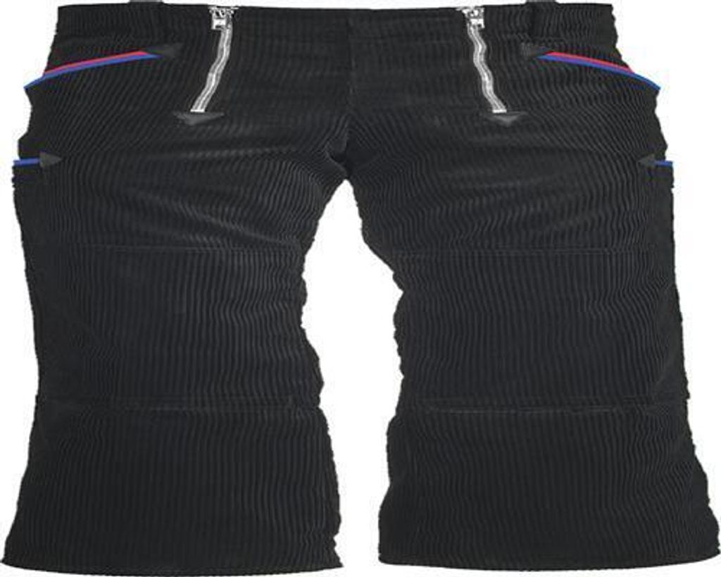 JOB Zunfthose Trenkercord schwarz Kniepolstertasche Zunftkleidung 102