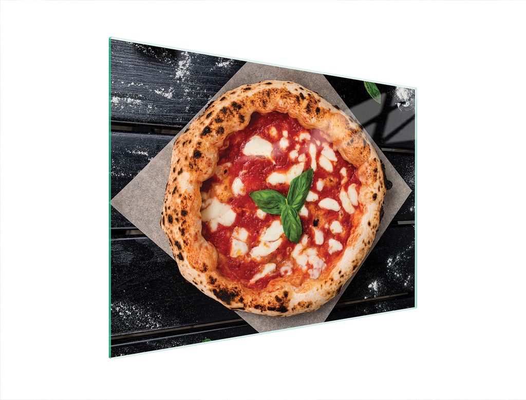 Glasschneidebrett 40x30 Pizza