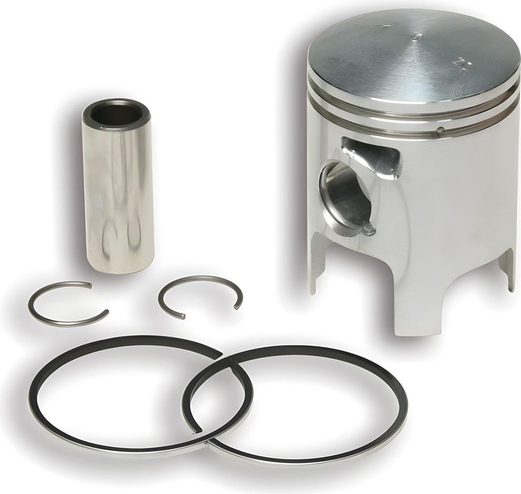 Kolben Malossi Ø 39mm B, Kolbenbolzen Ø 13mm, 2 Kolbenringe trapezförmig für MBK 51