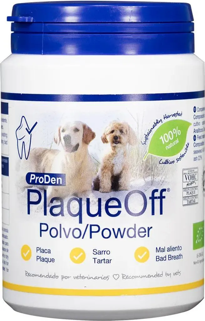 PlaqueOff Poudre Algues 100% Naturel Chien Chat 180g - Soin ProDen - 3