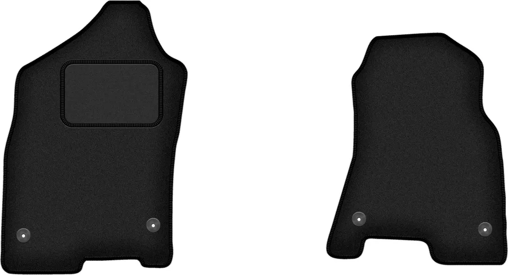 Tappetini Velours Neri per Dodge RAM 1500 Quad Cab 2019-2024