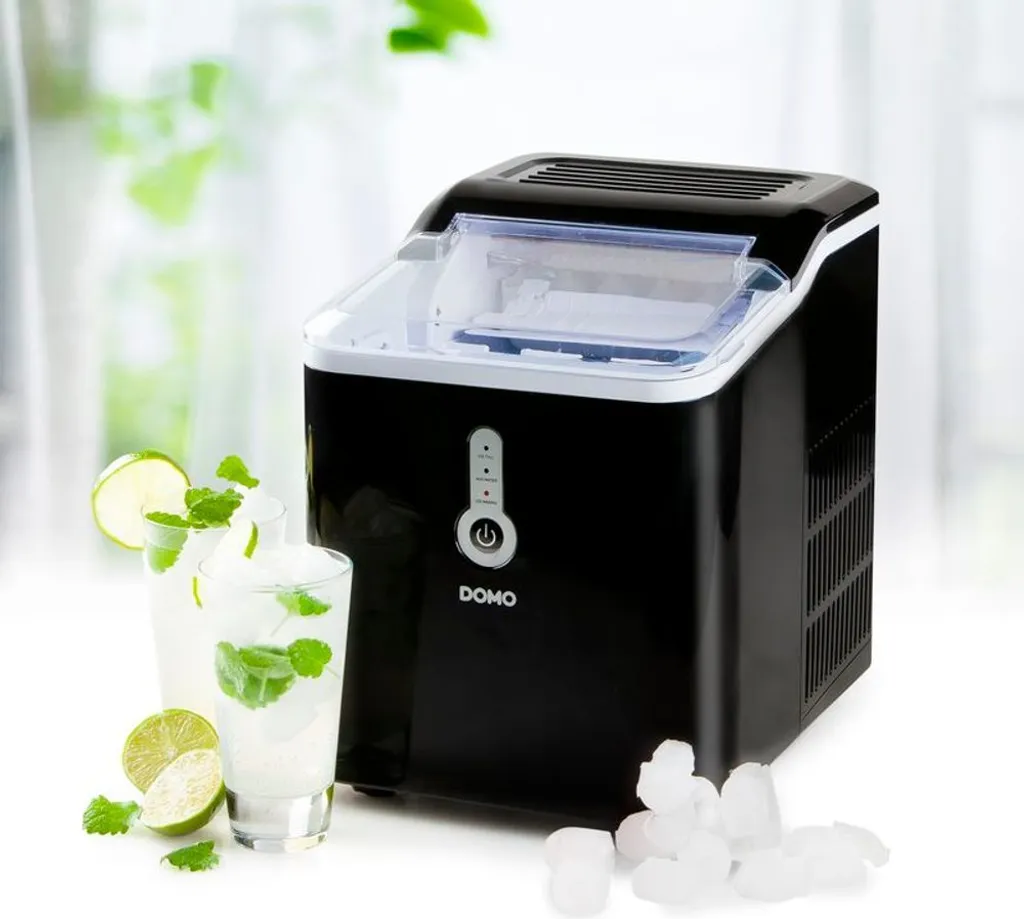Machine à glaçons compacte Domo 1,5 litre - 9 glaçons par cycle rapide - 19